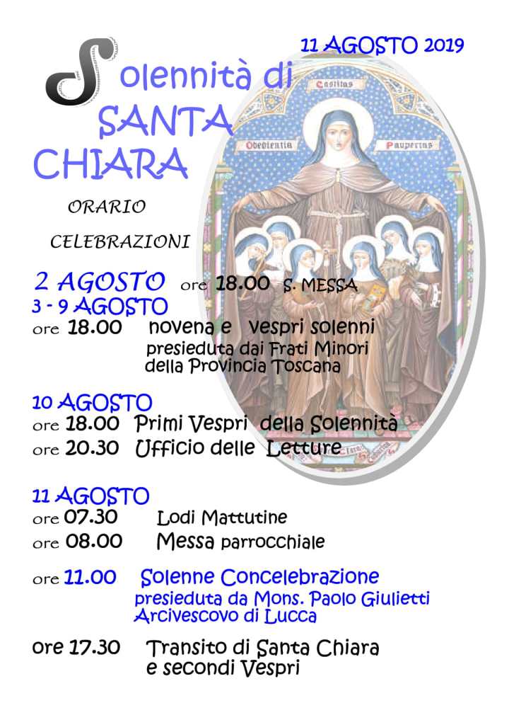 orario santa chiara 2019-1