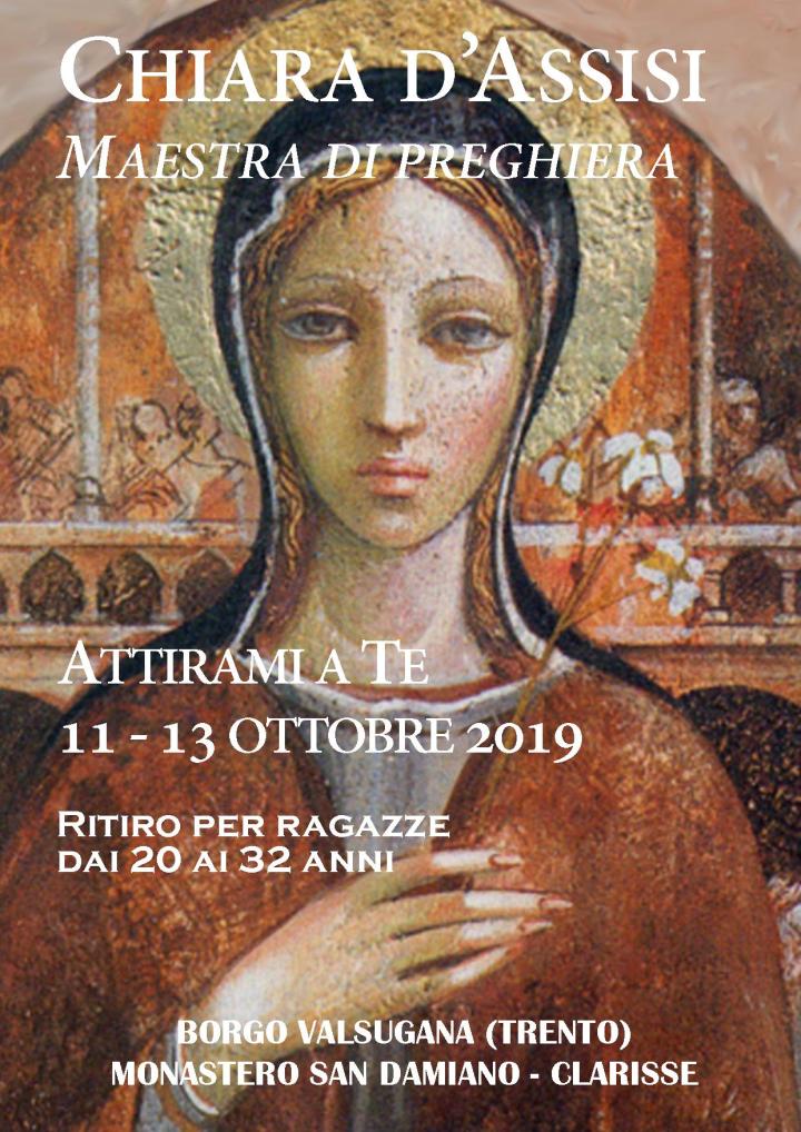 Chiara d’Assisi, maestra di preghiera. 11-13 ottobre&nbsp;2019
