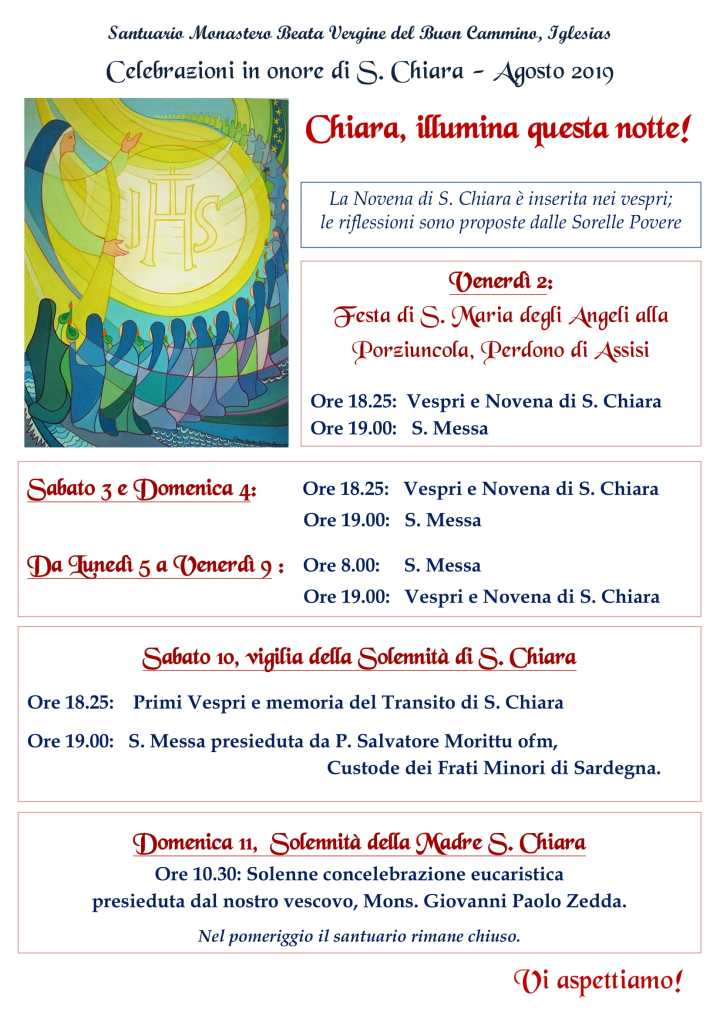 invito S. Chiara 2019-1