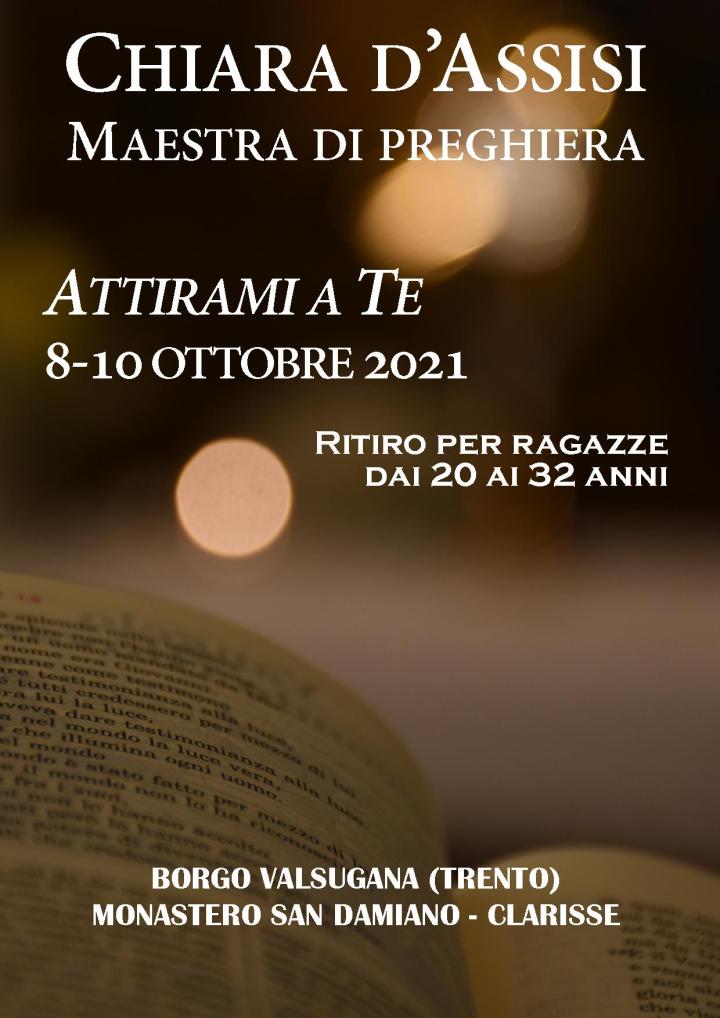 Chiara d’Assisi, maestra di preghiera, 8-10 ottobre&nbsp;2021