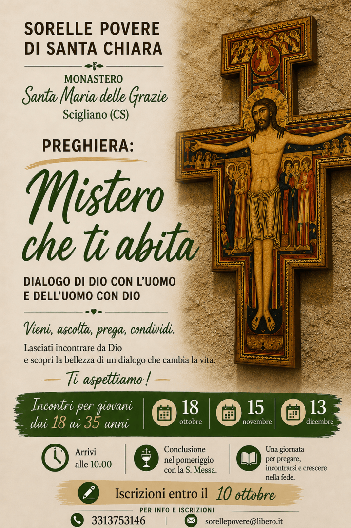 Dalle clarisse di&nbsp;Scigliano